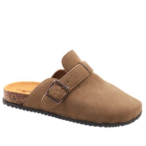 Ladies Slip on Mule - Khaki