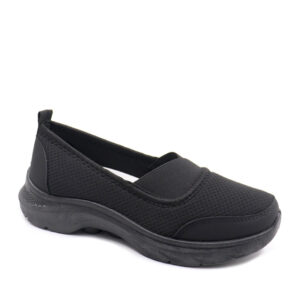 Ladies Slip On Sneaker - Black