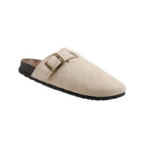 Ladies Suede Slip In Mule - Assorted