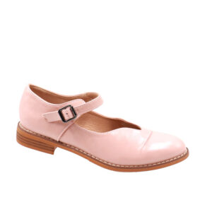 Ladies Mary Jane With Buckle Pink