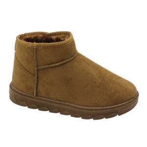 Mens Low Cut Suede Boot Tan