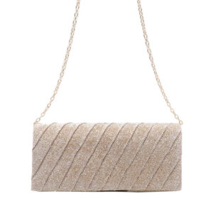 Ladies Elegant Clutch With Detachable Chain