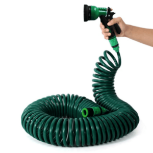 15 Meter Coil Hose - Dark Green