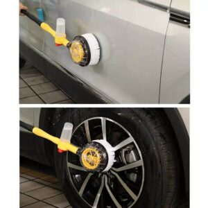 Water Powered Car Washing Rotating Brush