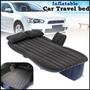 Portable Back Seat Travel Air Mattress – Black