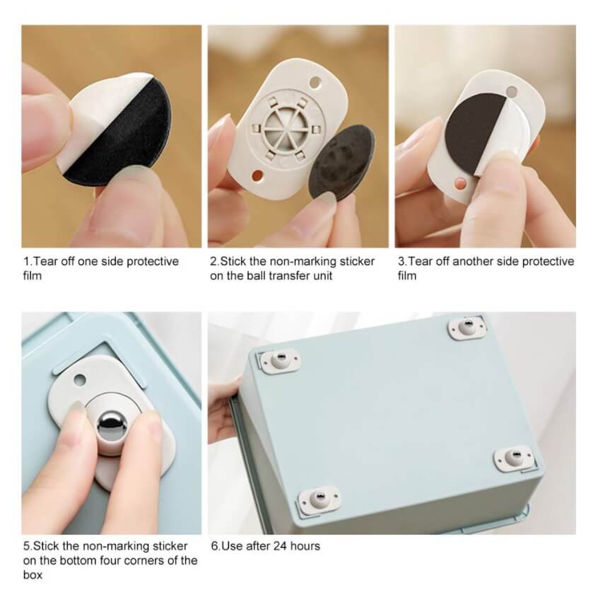 Ball Transfer Unit 4 Piece – Beige - Image 2
