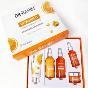 Dr. Rashel Vitamin C & Hyaluronic 5 Pieces Luxury Box Facial Kit