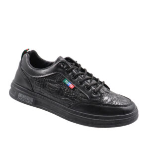 Mens Lace Up Sneaker Black