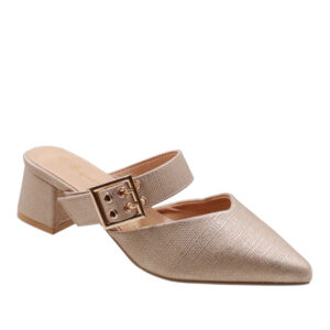 Ladies Pointed Mule Heel