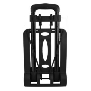 Foldable Aluminium Trolley For travel, School And Home – Black