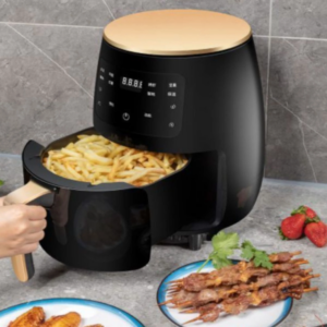 Silver Crest Air Fryer 6L - Black