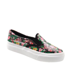Ladies Slip On Sneaker - Black