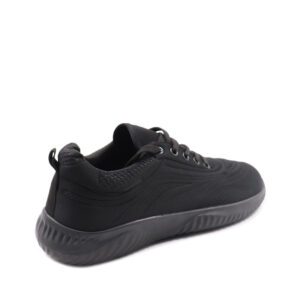 Mens Lace Up Sneaker Black