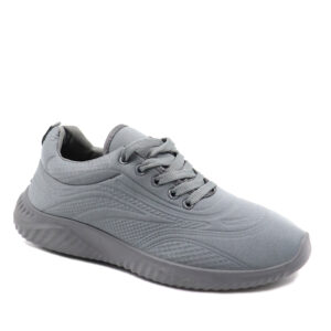 Mens Lace Up Sneaker Grey