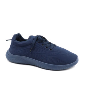 Mens Lace Up Sneaker Navy