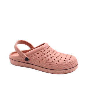 Ladies Casual Sling Back Clog- Pink