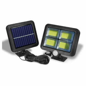 Solar Powered Sensor Motion COB Light With Solar Panel