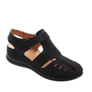Ladies Comfort Sandal - Black