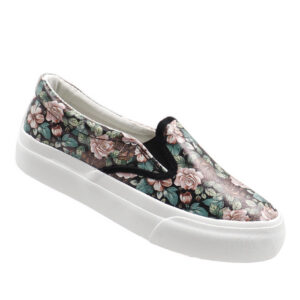 Ladies Slip On Sneaker - Black
